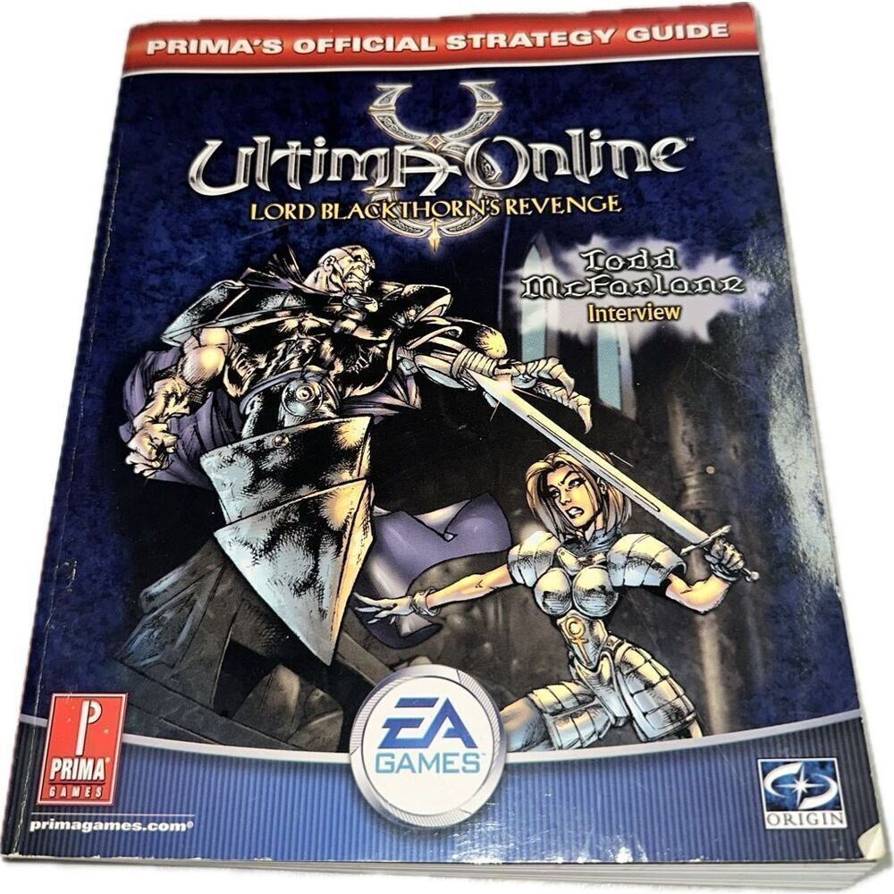 Ultima Online: Lord Blackthorn's‎ Revenge by Tyler, Melissa Prima Strategy Guide